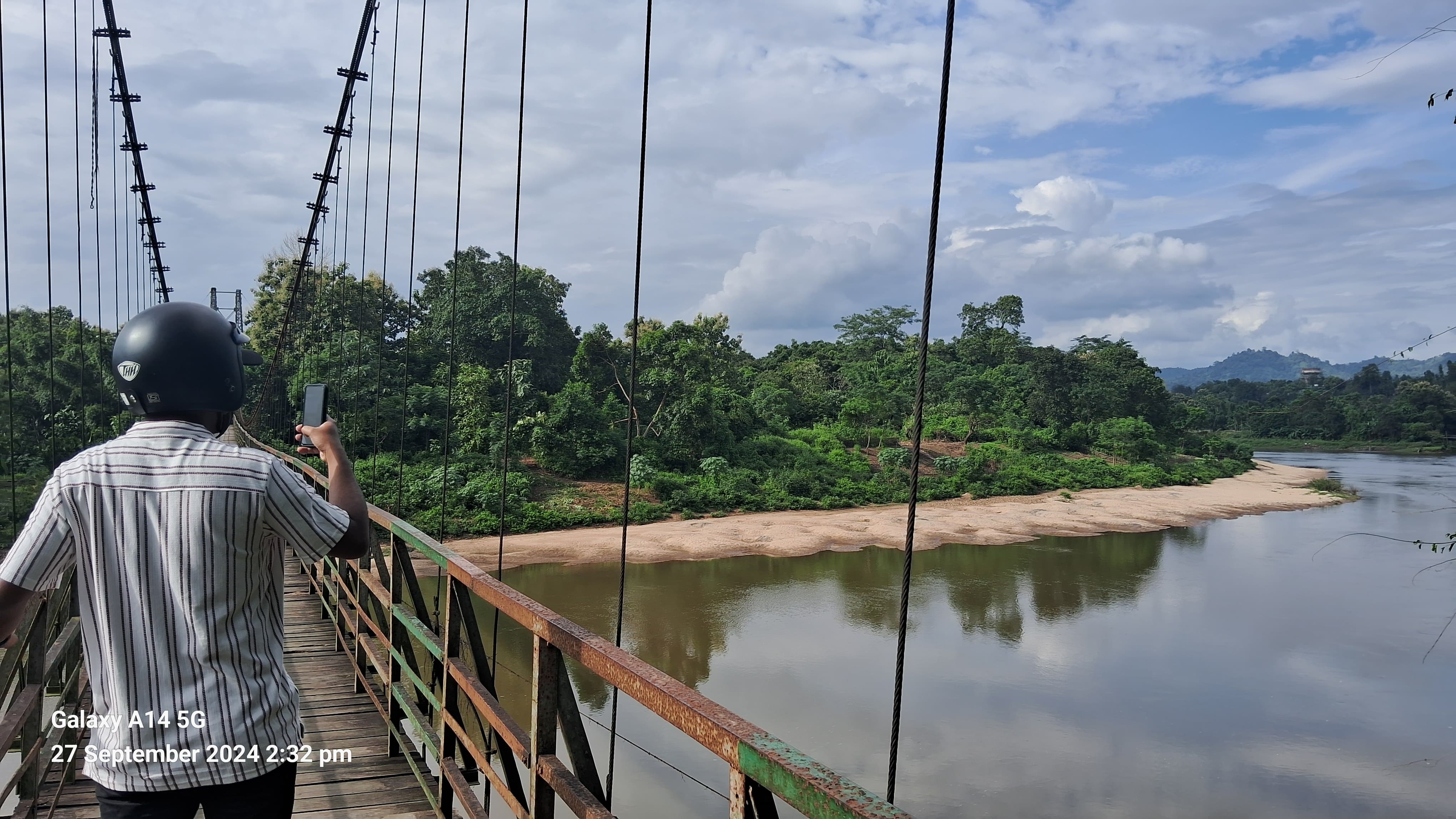 Simsang River - Hanging bridge Kusimkolgre